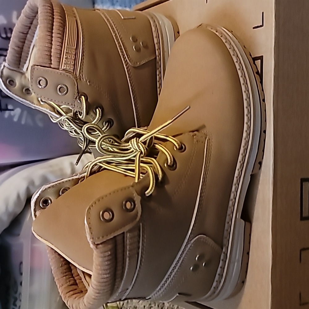 Athlefit Women's Work Hiking Combat Boots
